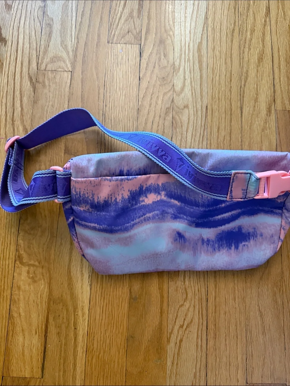 Ivivva Tie-Dye Waist Pack in Purple, Pink & Blue